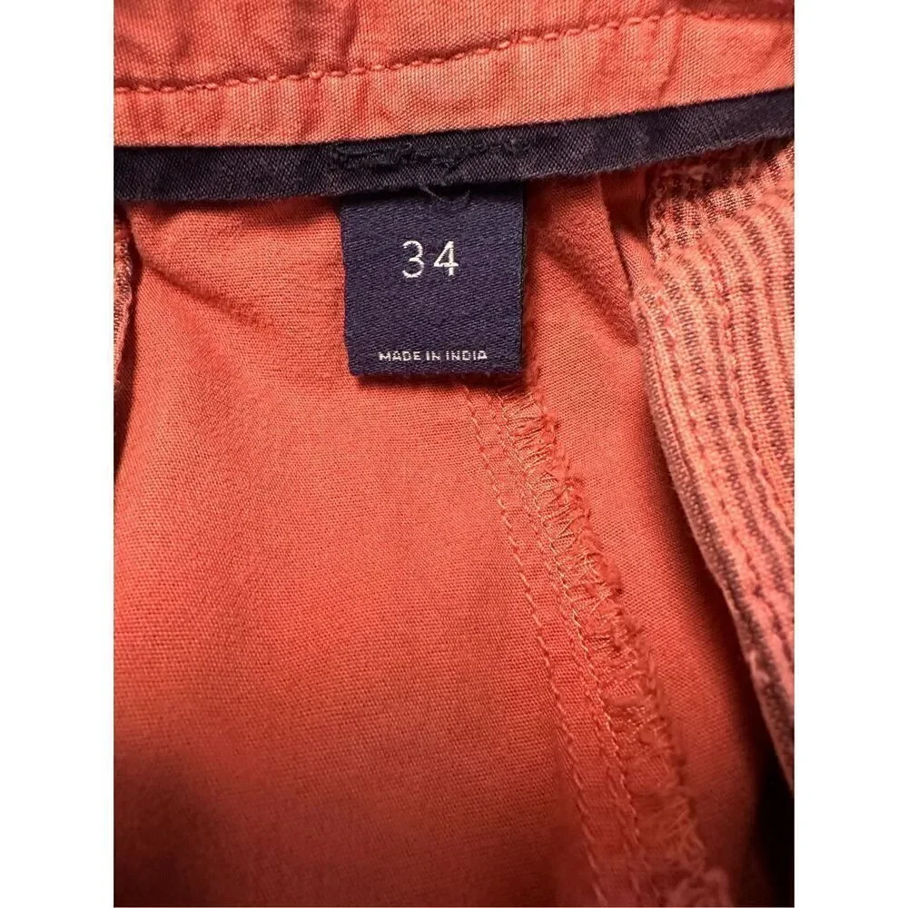 Johnnie O men’s Malibu Red shorts size 34.  #29-1208